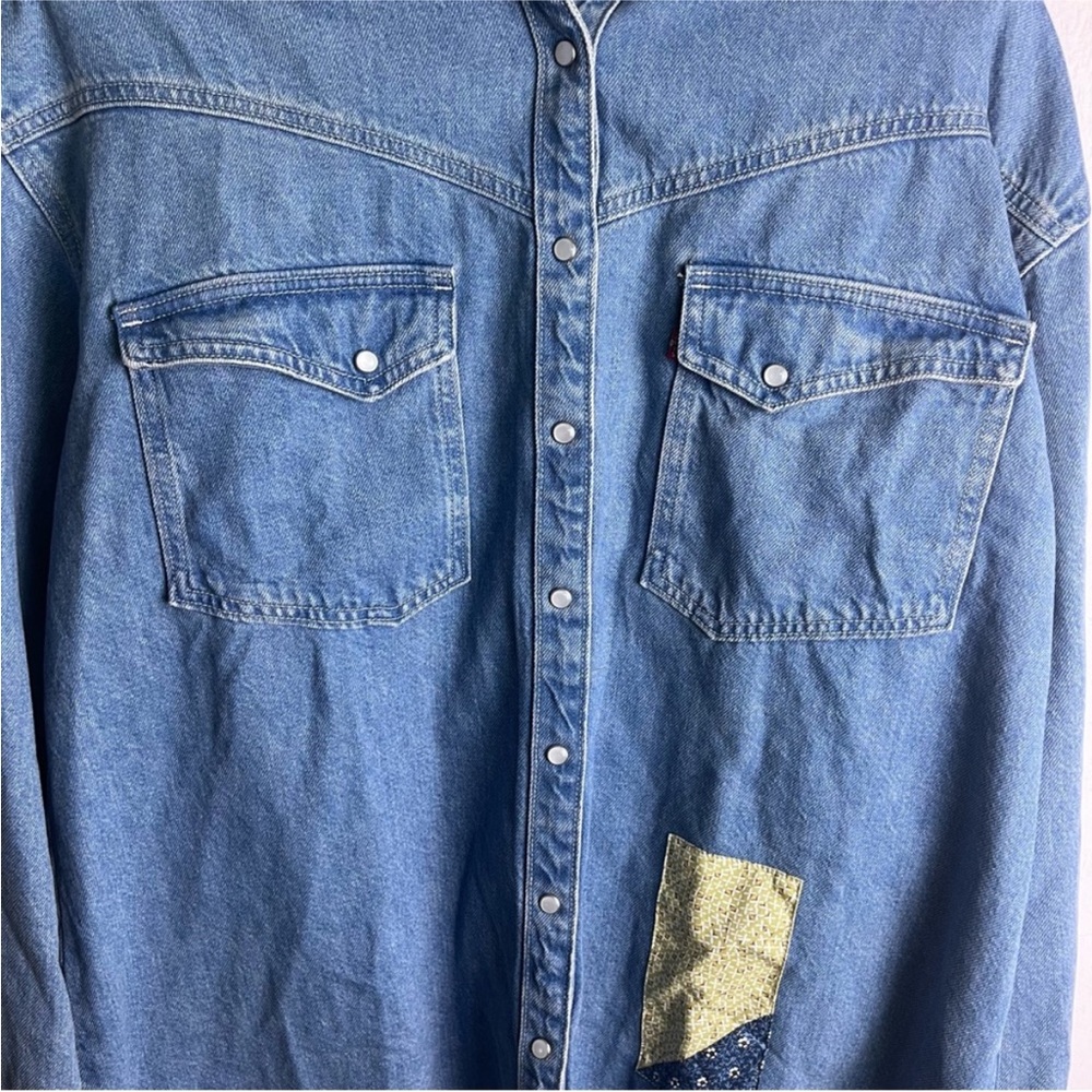 LEVI’S Dorsey Patchwork Western Shirt - Picture 4 of 15